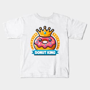 Donut King: Sweet Sovereign Kids T-Shirt